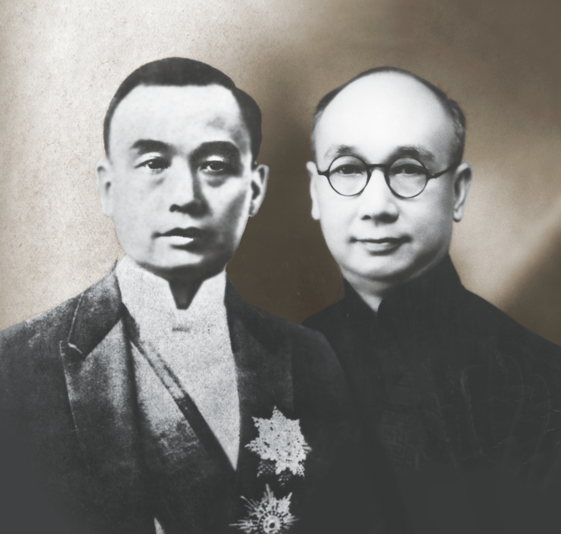 簡照南 1870－1923 簡玉階 1875－1957